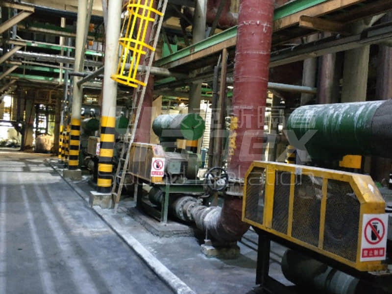 江銅集團(tuán)羅茨風(fēng)機隔音降噪項目現(xiàn)場