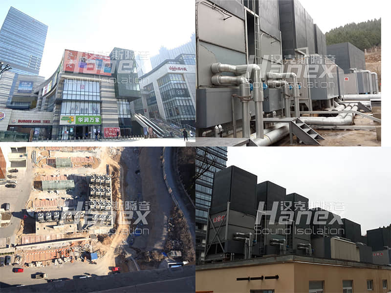 冷卻塔消聲降噪項目案例-中海環宇城購物中心